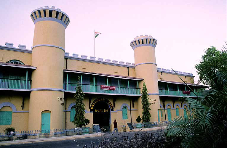  Das Gef�ngnis Cellular Jail in der Hauptstadt Port Blair