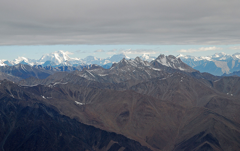  Flug �ber den hohen Himalaya