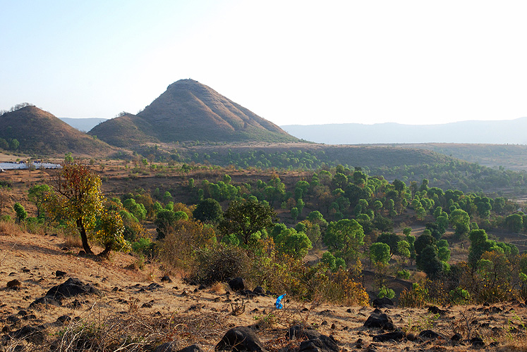 Berglandschaft nahe Bhimashankar, nord�stlich von Mumbai - Western Ghats 04