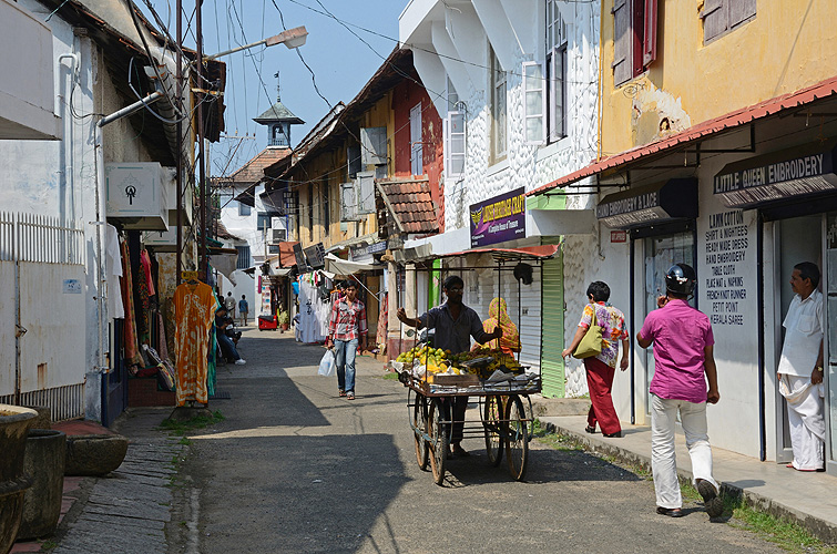 J�disches Viertel in Fort Kochi