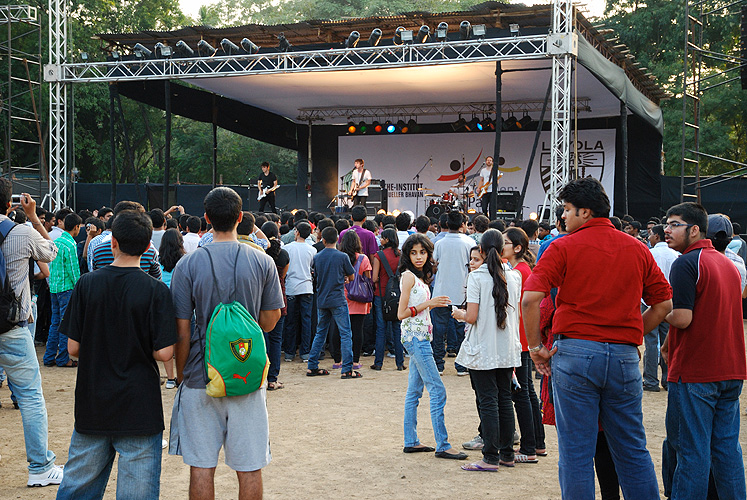 Rock-Konzert in Pune