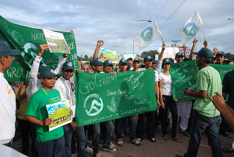 Engagement f�r die Umwelt in Pune