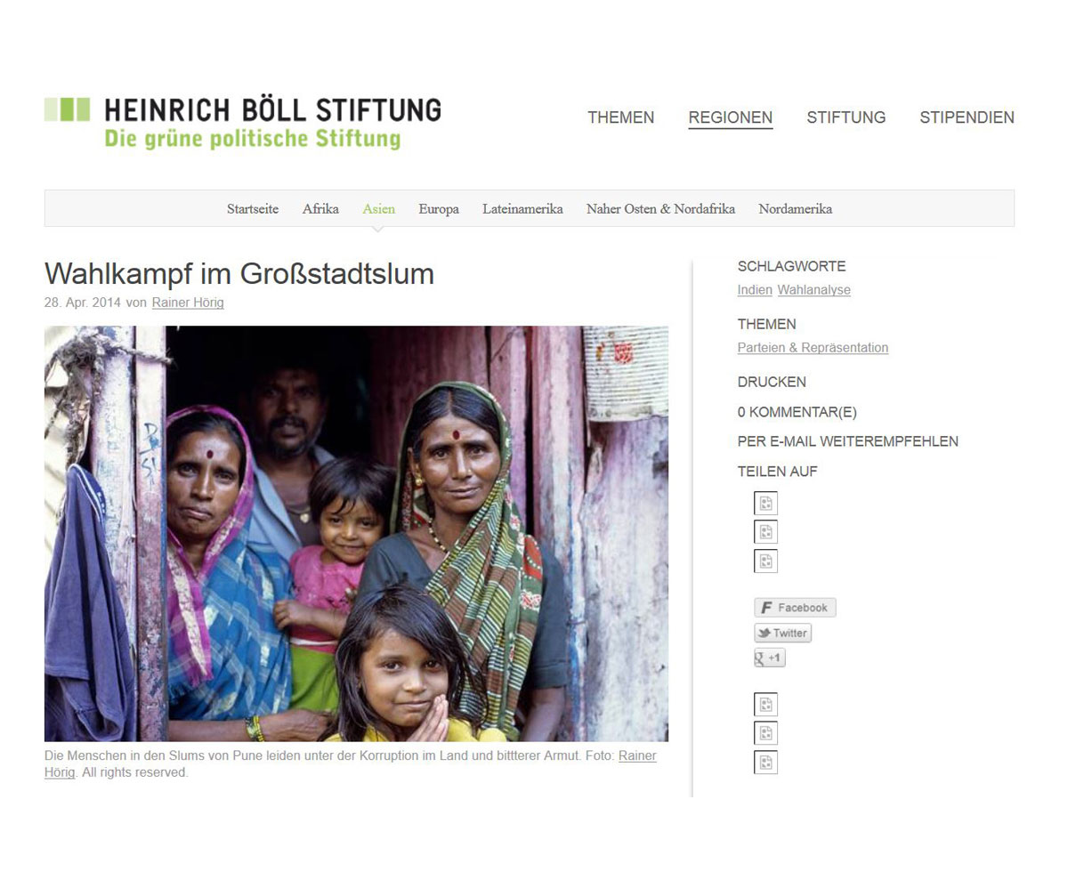 Heinrich B�ll-Stiftung, 2014