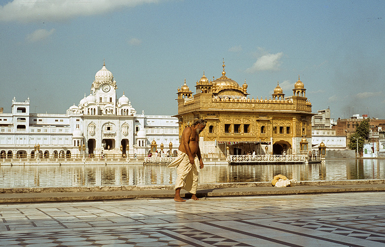 Der Goldene Tempel in Amritsar, h�chstes Heiligtum der Sikhs